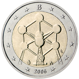 2 Euro coin – Belgium – 2006, Uncirculated 2 Euro coin – Belgium – 2006, Uncirculated