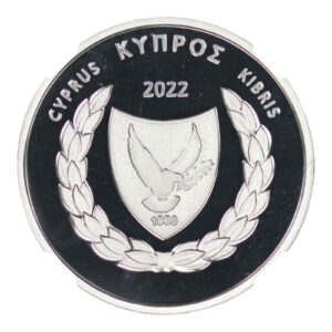 Cyprus – 5 Euro – 2022 – NGC Proof 69 Ultra Cameo