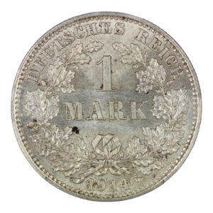 Germany – 1 Mark – 1914 – PCGS MS 65