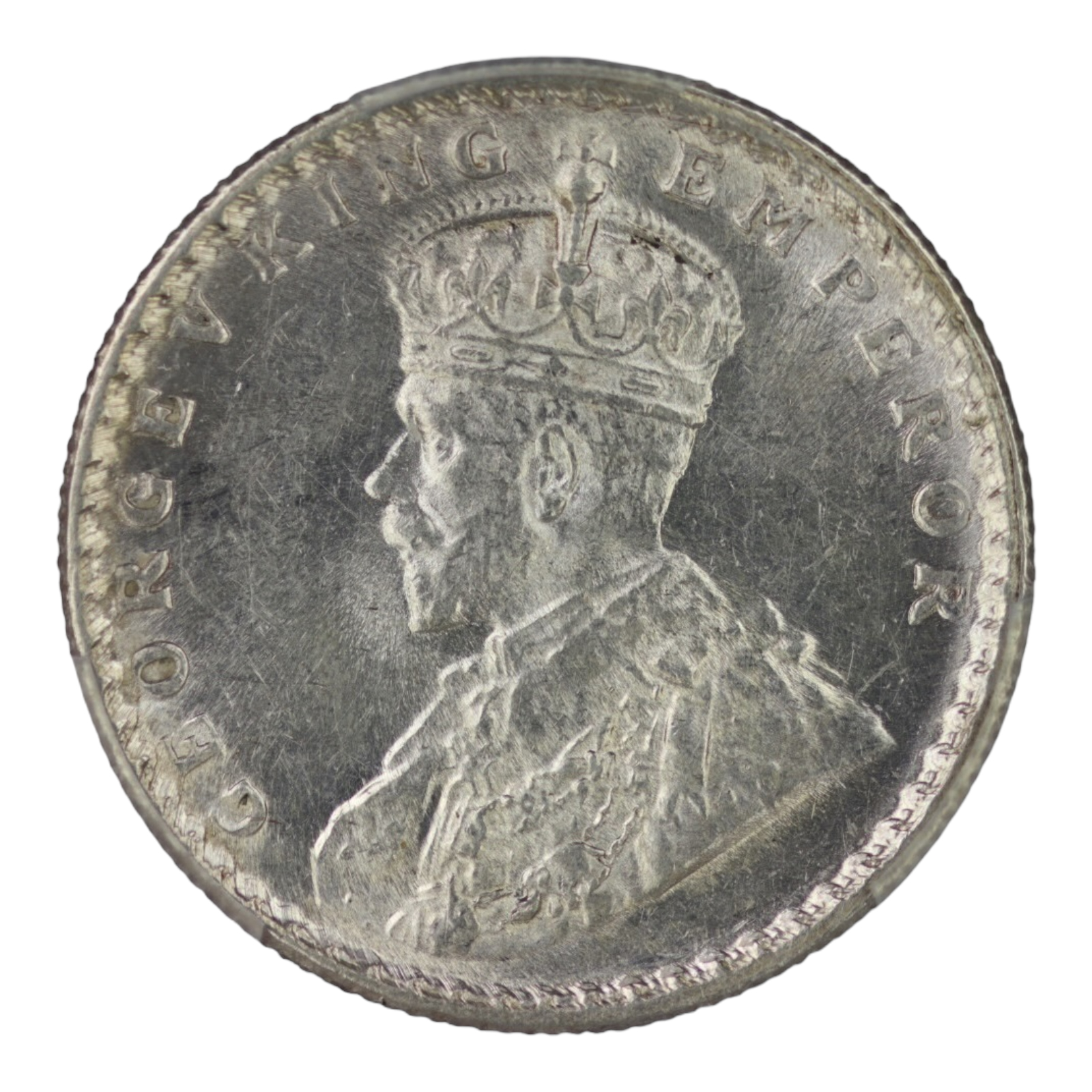 British India - 1/2 Rupee - 1918 - PCGS MS 62
