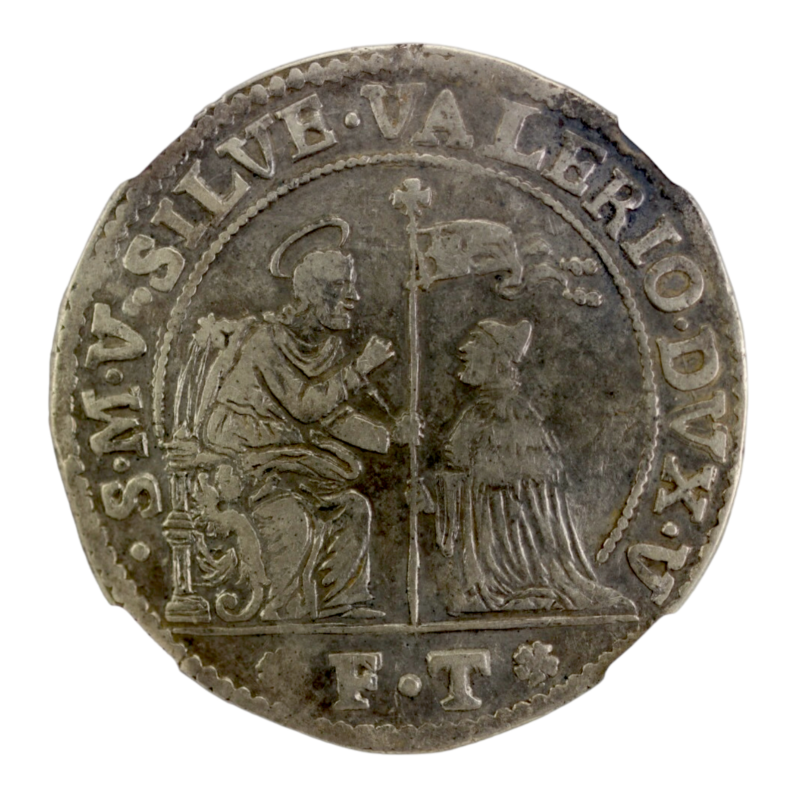 Italy - Ducato 1694 - NGC AU 53