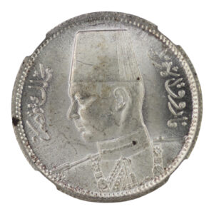 Egypt – 2 Piastres – 1942 – NGC MS 64