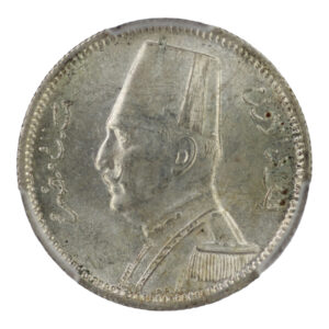 Egypt – 2 Piastres – 1929 – PCGS MS 63