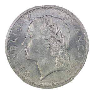 France – 5 Francs – 1949 – PCGS MS 66